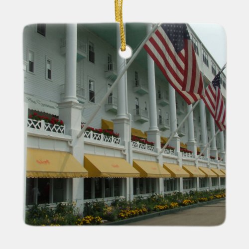 Mackinac Island Grand Hotel Ornament