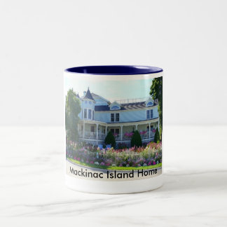 Mackinac Island Home Two-Tone Coffee Mug