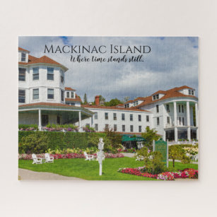 Mackinac Island Hotel Mackinac Island Jigsaw Puzzle