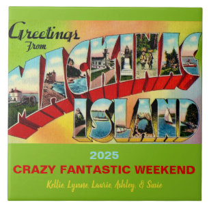 Mackinac Island Memory Ceramic Tile