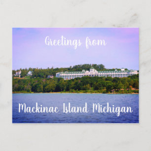 Mackinac Island Michigan Postcard