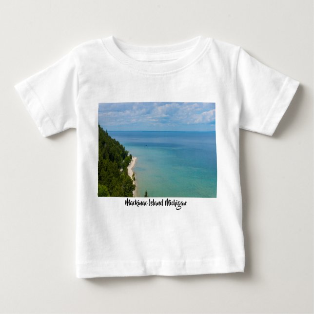 Mackinac Island Skyview Baby T-Shirt (Front)