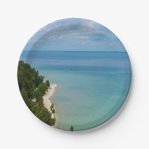 Mackinac Island Skyview Paper Plates