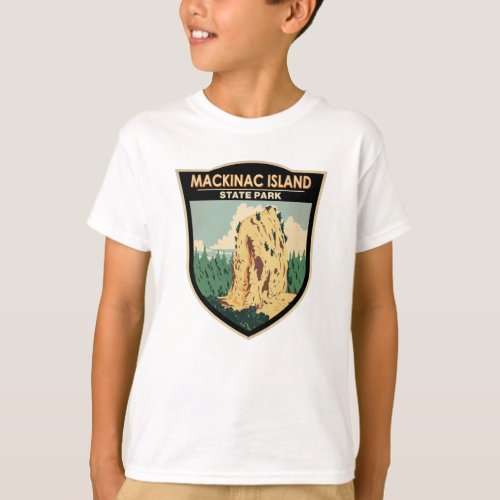 Mackinac Island State Park Michigan Sugar Loaf   T_Shirt