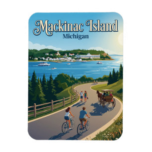 Mackinac Island USA Magnet