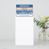 Mackinac License (Standing Front)