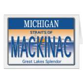 Mackinac License (Front Horizontal)