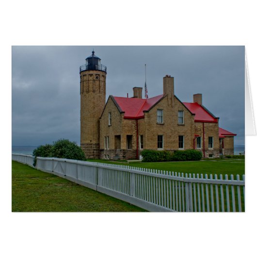 Mackinac Lighthouses Cards (Front Horizontal)