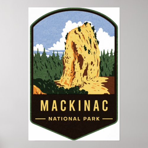 Mackinac National Park Poster