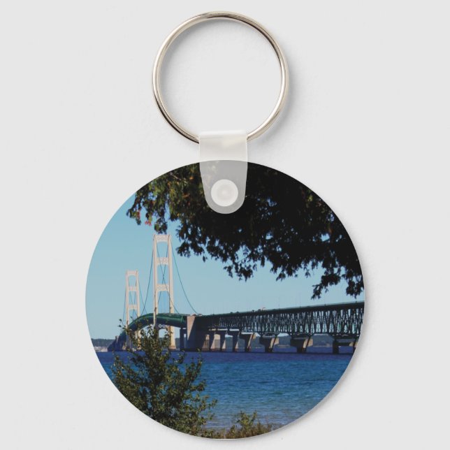 Mackinaw Bridge Keychain (Front)