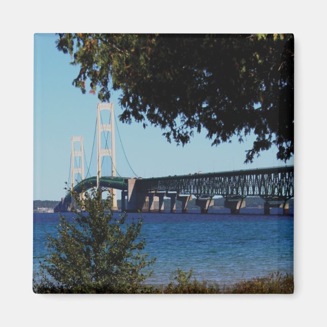Mackinaw Bridge Magnet (Front)
