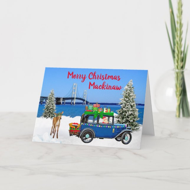 Mackinaw City Christmas Card (Front)