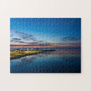 Mackinaw City Dawn Jigsaw Puzzle