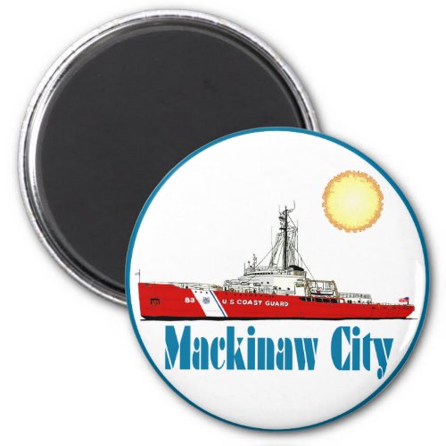 Mackinaw City Michigan Magnet