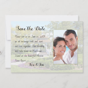 Mackinaw Island Save the Date