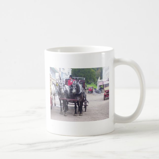 Mackinaw Island Series Coffee Mug (Right)
