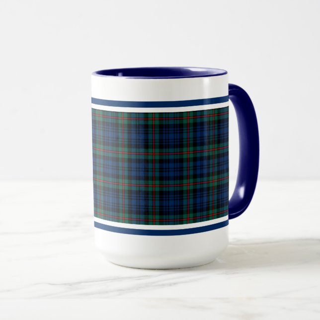 MacKinlay Clan Tartan Mug (Front Right)