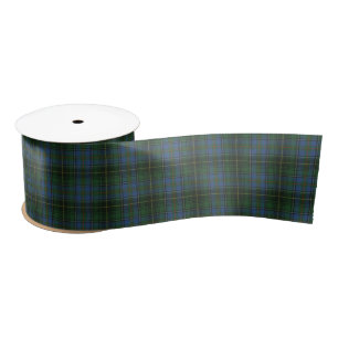 MacKinnes Hunting Ancient Scottish Tartan Satin Ribbon