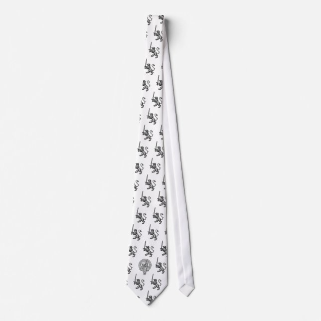 MacKinnon Clan Badge 1 Neck Tie (Front)