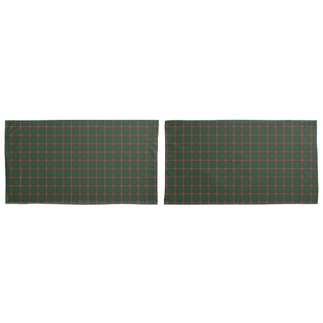 MacKinnon Hunting Ancien Original Scottish Tartan  Pillow Case (Front-Set)