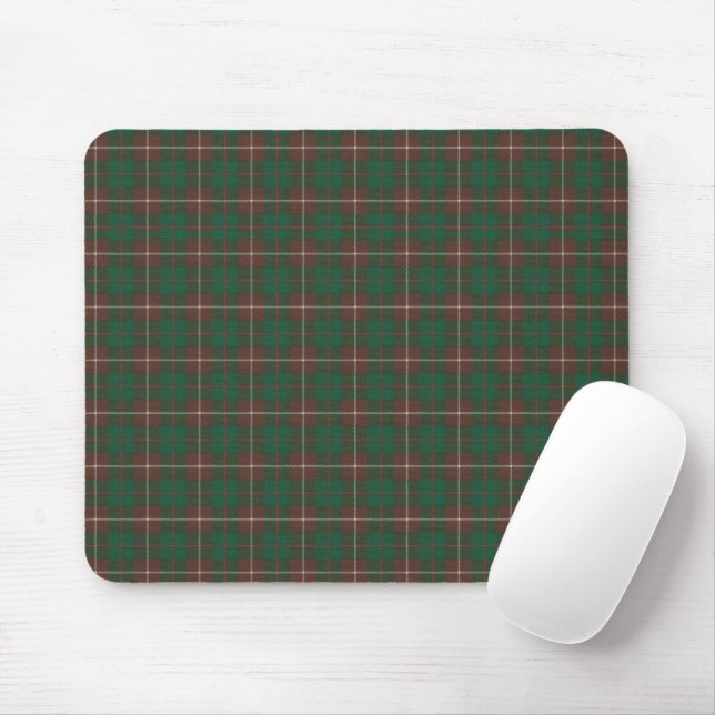 MacKinnon Hunting Ancient Original Scottish Tartan Mouse Pad (With Mouse)