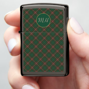 MacKinnon Hunting Scottish Clan Tartan Zippo Lighter