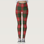 Mackinnon Plaid Tartan Scottish Clan Pattern Leggings<br><div class="desc">Upgrade your traditional winter wardrobe with these bold,  colorful,  and quality Scottish clan MacKinnon tartan plaid leggings. Great for the holidays and perfect for winter activities,  training,  or workouts</div>