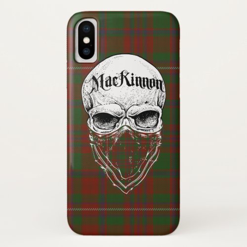 MacKinnon Tartan Bandit iPhone X Case