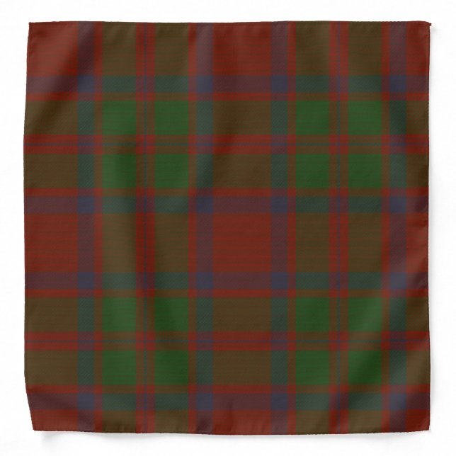 MacKintosh Clan Tartan Bandana (Front)