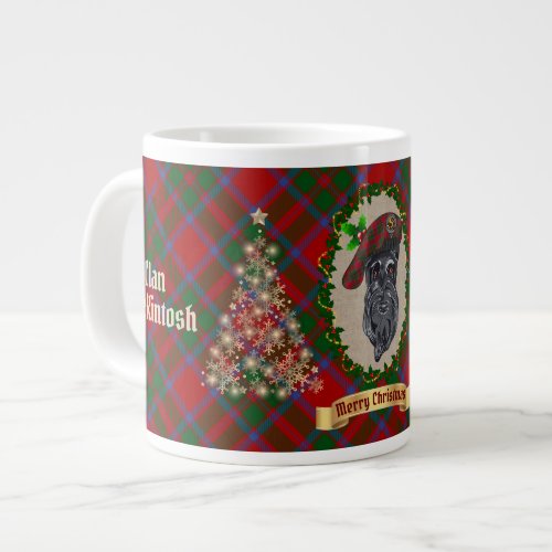 MacKintosh Personalized Christmas  Giant Coffee Mug