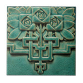 charles rennie mackintosh rose tile