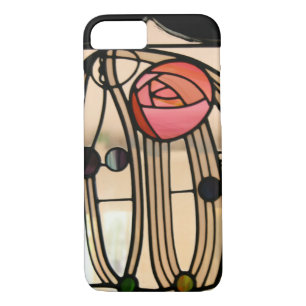 Mackintosh - Stained Glass Window, The Hill House iPhone 8/7 Case