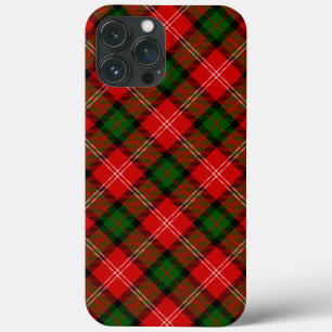 MacKintosh tartan red green plaid iPhone 13 Pro Max Case