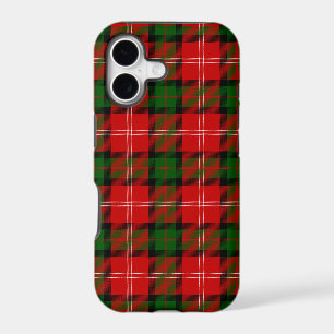 MacKintosh tartan red green plaid iPhone 17 Case