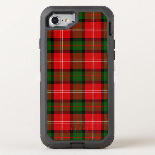 MacKintosh tartan red green plaid OtterBox Defender iPhone SE/8/7 Case