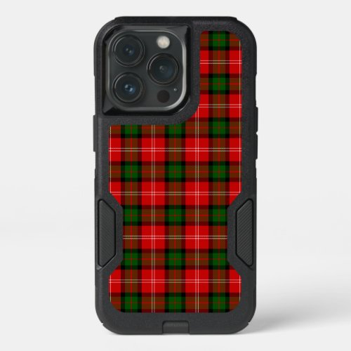 MacKintosh tartan red green plaid iPhone 13 Pro Case