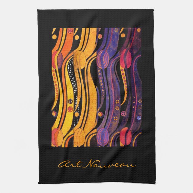 Mackintosh: Tulips Design Kitchen Towel (Vertical)