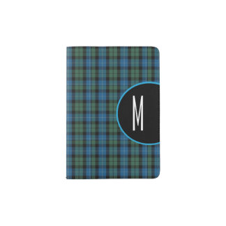 MacKirdy Plaid Monogram Passport Holder