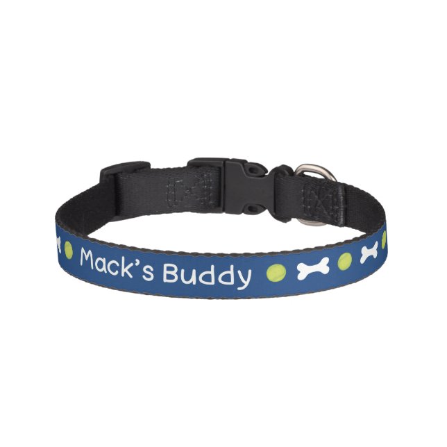 Mack's Buddy Pet Collar (Front)