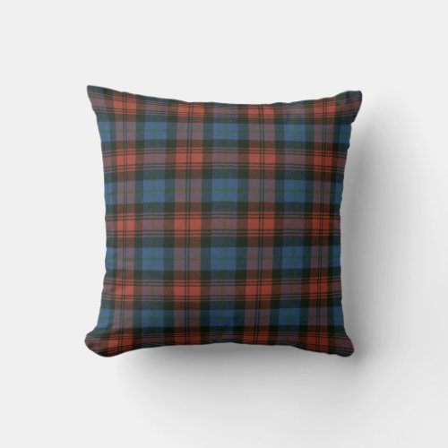 MacLachlan Ancient Original Scottish Tartan Throw Pillow