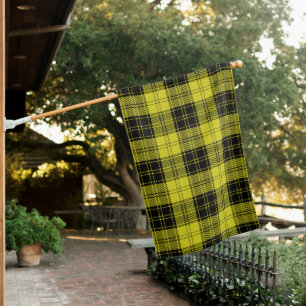 MacLachlan Clan Tartan House Flag