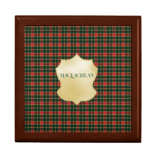 MacLachlan Old Modern Original Scottish Tartan Gift Box