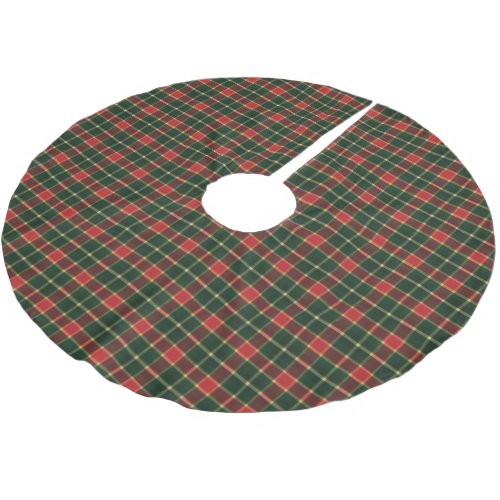 MacLachlan Old Modern Scottish Tartan Brushed Polyester Tree Skirt