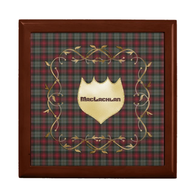MacLachlan Original Scottish Tartan  Gift Box (Front)