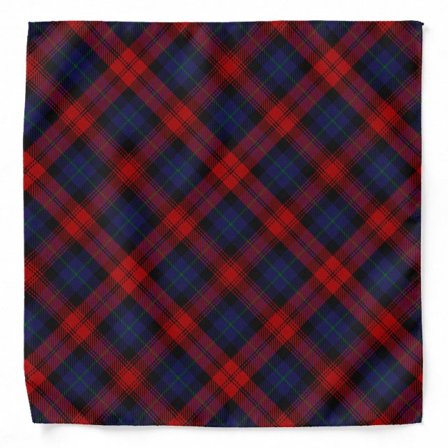 MacLachlan Tartan Bandana (Front)