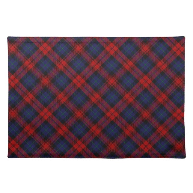 MacLachlan Tartan Cloth Placemat (Front)
