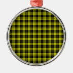 MacLachlan Tartan Metal Ornament