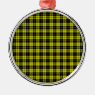 MacLachlan Tartan Metal Ornament