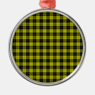 MacLachlan Tartan Metal Ornament