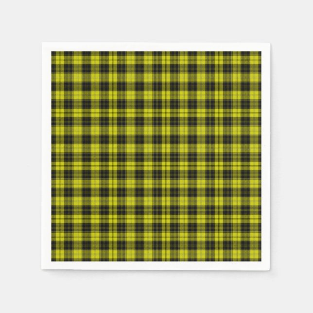 MacLachlan Tartan Paper Napkins (Front)